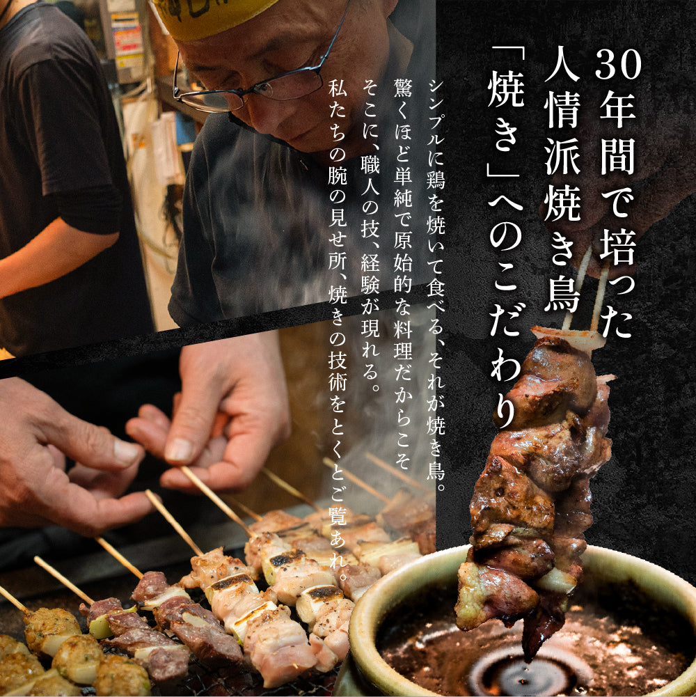 【お得セット】焼き鳥詰め合わせファミリーセット (8本セット×5パック)